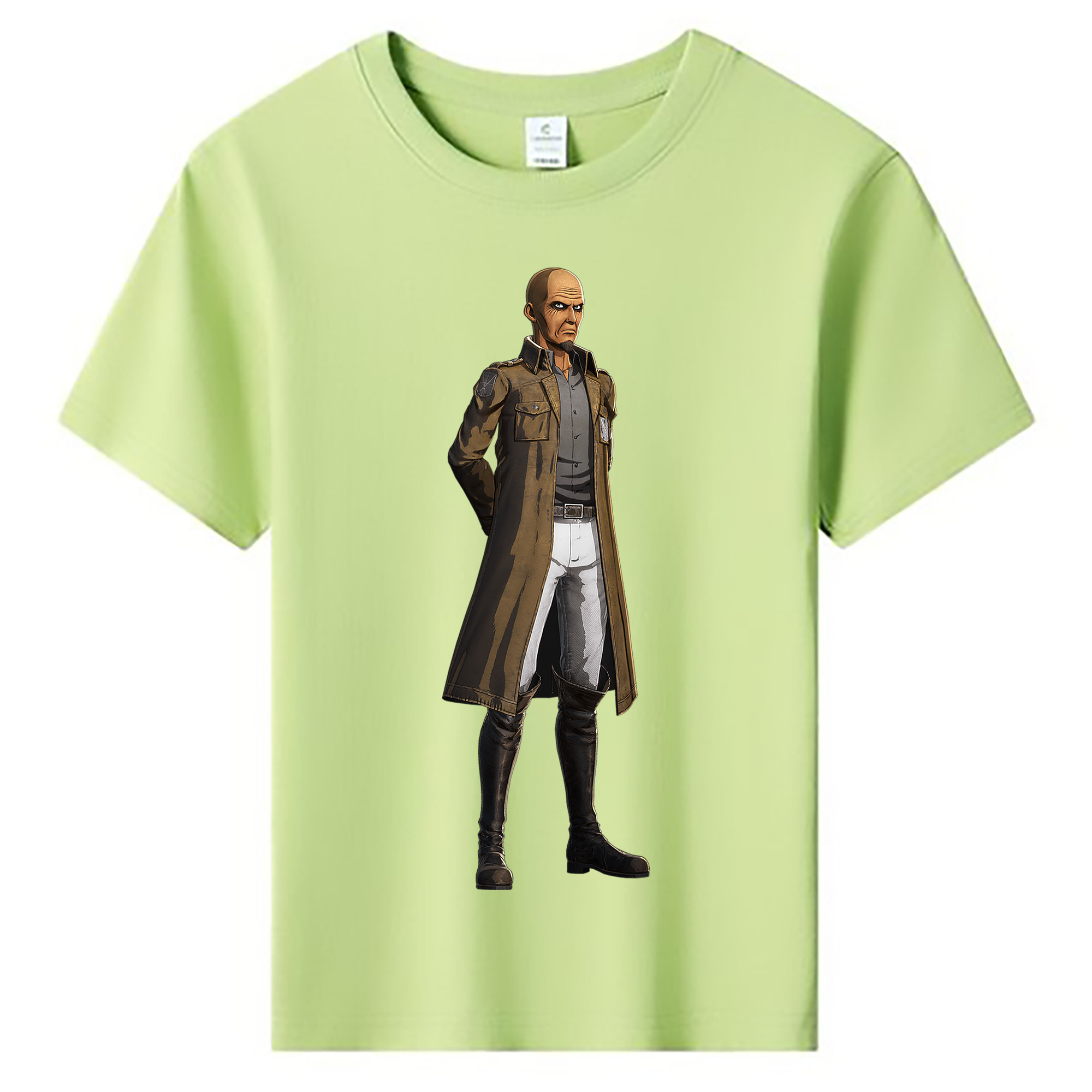 （画像用） 進撃の巨人 Attack on Titan 綿100％キッズTシャツ（フロントプリント）